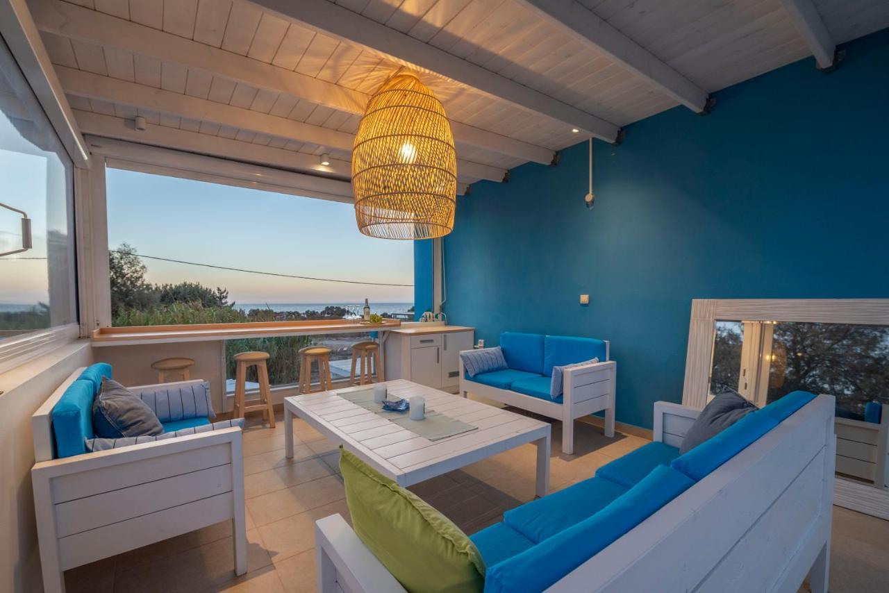 Seabreeze Villa - With Jacuzzi & Heated Pool Мастихари Экстерьер фото