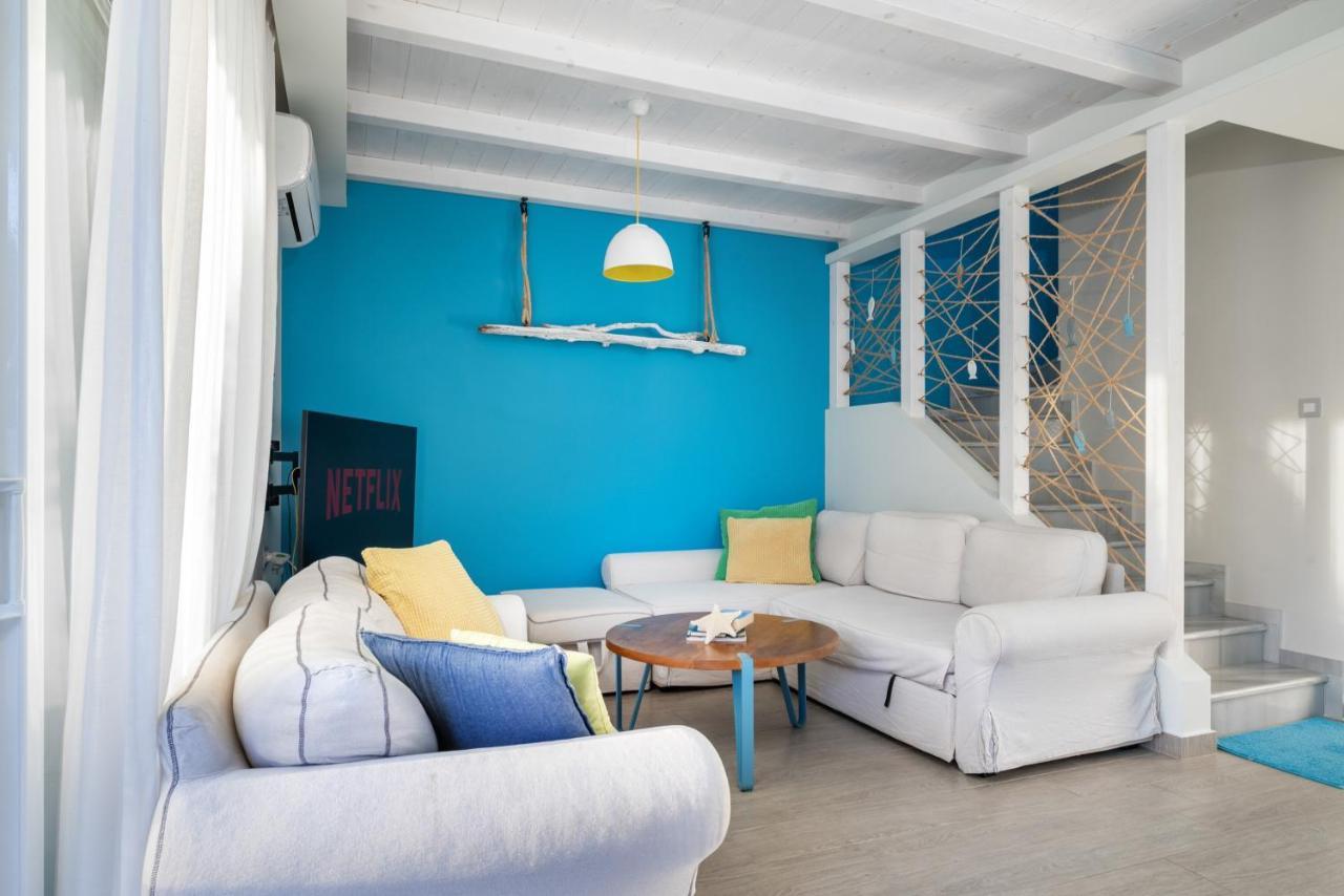 Seabreeze Villa - With Jacuzzi & Heated Pool Мастихари Экстерьер фото